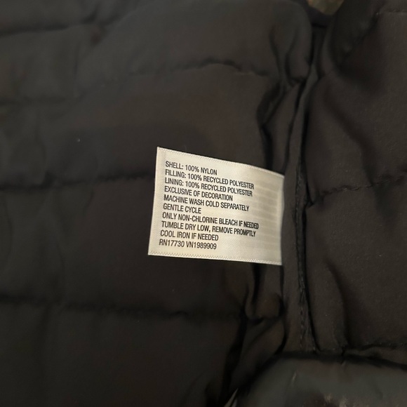 JoyLab Black Quilted Vest - Women’s size medium - Picture 6 of 6